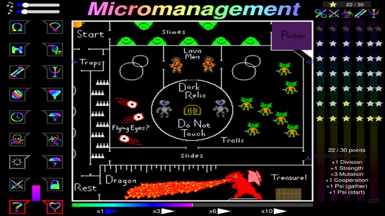 Micromanagement screenshot