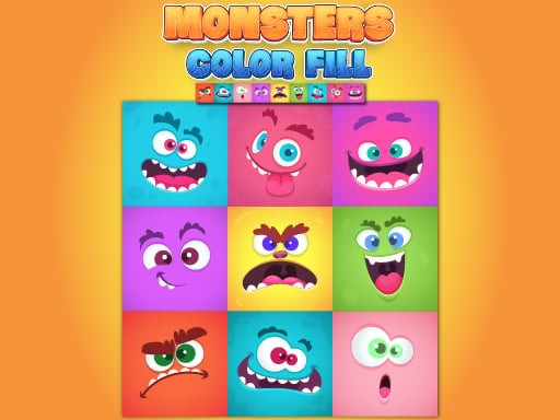 Games like Monsters Color Fill