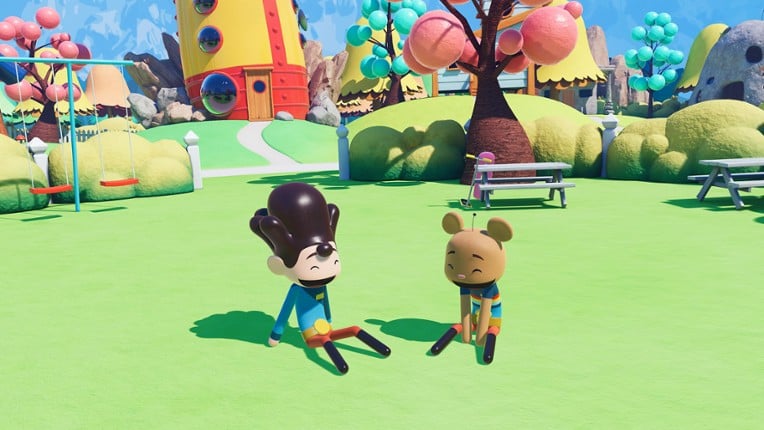 Morgan lives in a Rocket House in VR screenshot