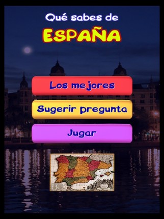 ¿Qué sabes de España? trivial, juego de preguntas screenshot