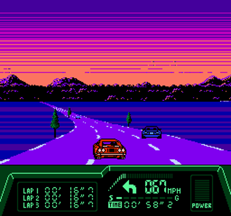 Rad Racer II screenshot