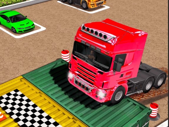 Truck Parking Car Games 3D Game Cover