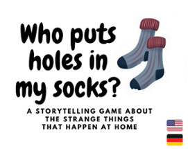 Who puts holes in my socks? Image