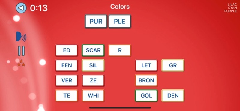 Word Domino - fun letter games screenshot
