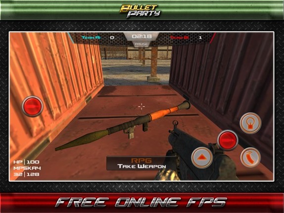 AAA Bullet Party - Online first person shooter (FPS) Best Real-Time Multip-layer Shooting Games screenshot