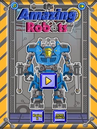 Amazing Robots - A puzzle game for kids screenshot