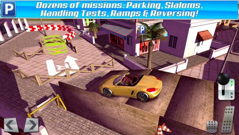 Classic Sports Car Parking Game Real Driving Test Run Racing screenshot