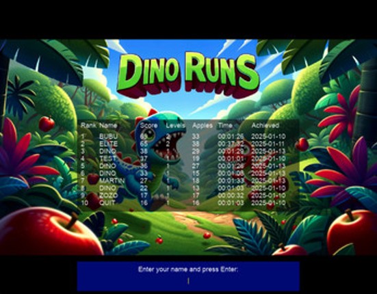 Dino Runs Image