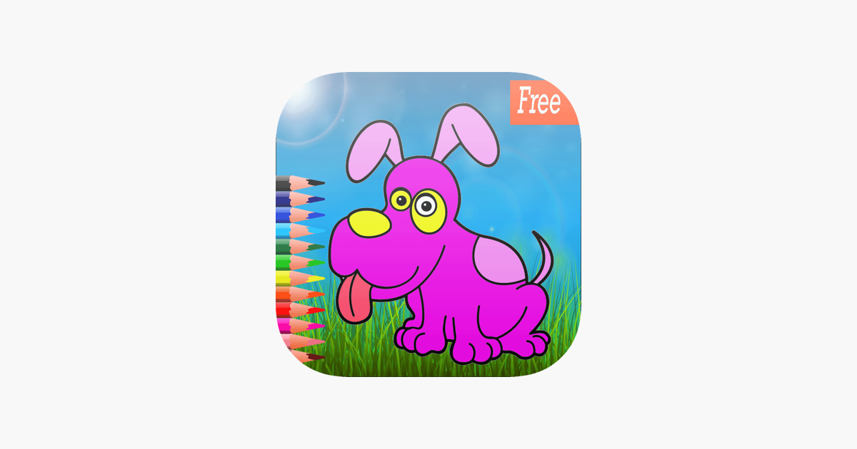Games like Dog art pad : Learn to paint and draw animal coloring pages printable for kids free