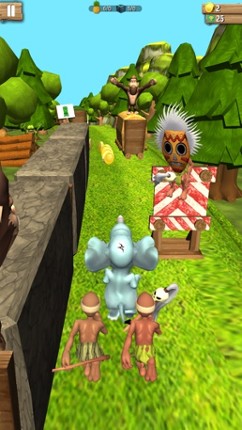 Endless Jungle Animal Run 3D screenshot