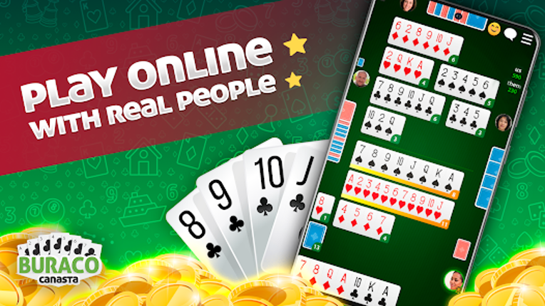 Canasta Online - Card Game screenshot