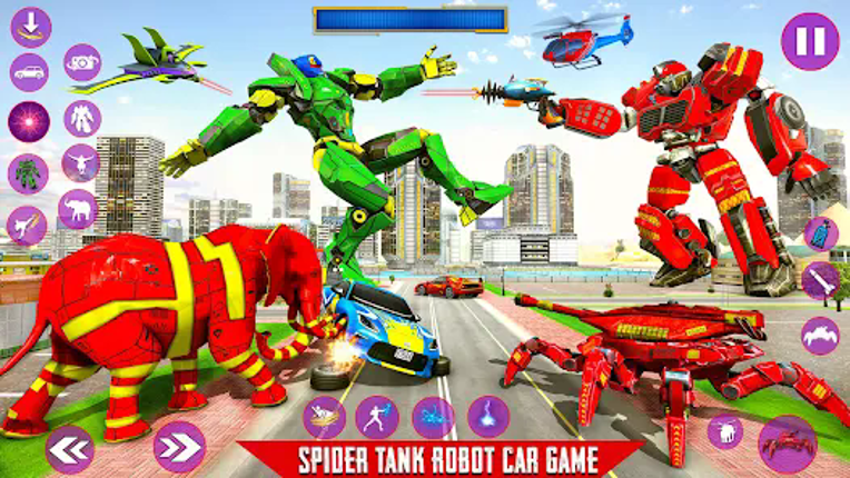 Spider Mech Wars - Robot Game Image