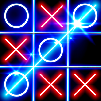 Tic Tac Toe Glow: 2 Players Image