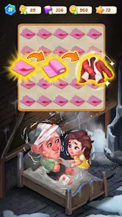 Happy Merge Cafe:Save The Girl screenshot