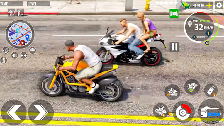 Bike Rider City Driver Game screenshot