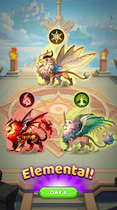 Elemonster : Hatch and Battle screenshot