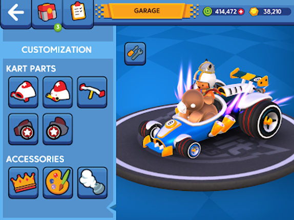 Starlit On Wheels: Super Kart screenshot