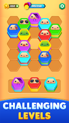 HexaGo - Sorting Journey screenshot