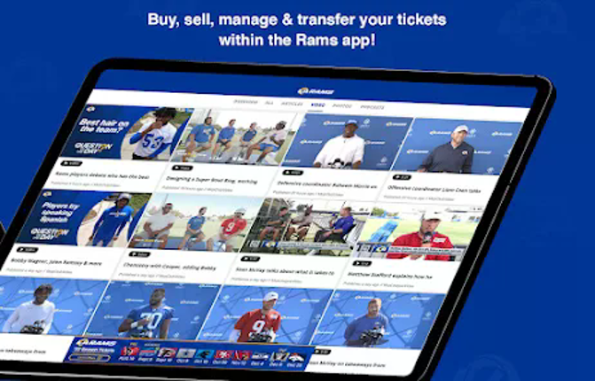 Los Angeles Rams screenshot