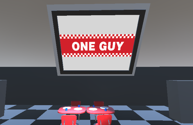 One Guy VR Game Cover