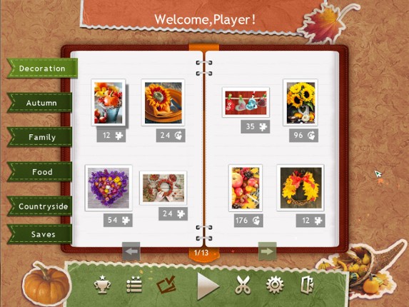Holiday Jigsaw Thanksgiving Day screenshot