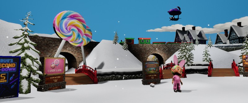 Jingle Strike VR Bowling screenshot