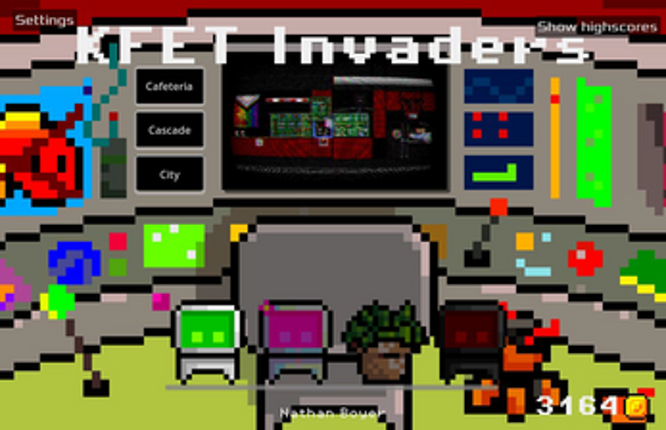 Kfet invaders godot edition screenshot