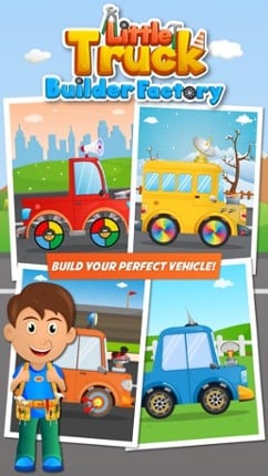 Little Truck Builder Factory- Play and Build Vehicles and Trucks Image