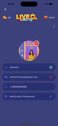 Live Q Bingo screenshot