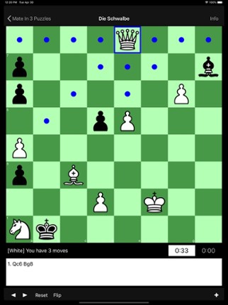 Mate in 3 Chess Puzzles screenshot