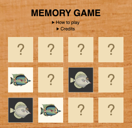Memory game Image