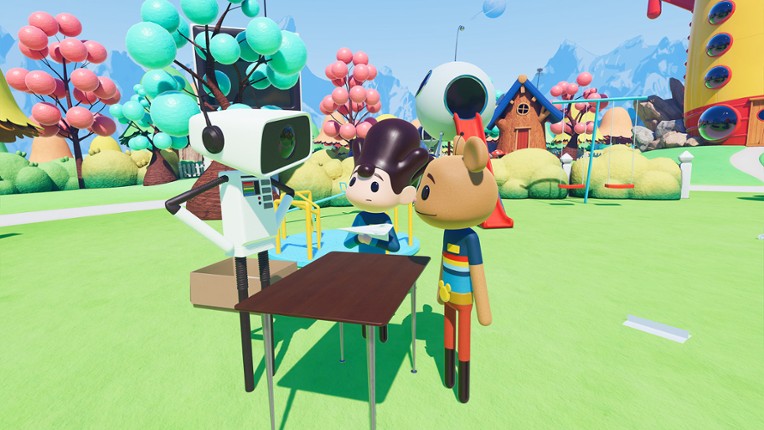 Morgan lives in a Rocket House in VR screenshot