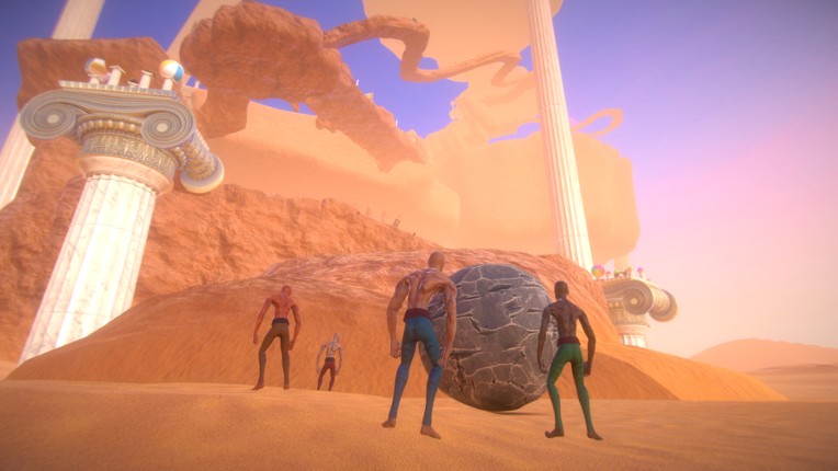 Pushing it! Together - Sisyphus Co-op screenshot