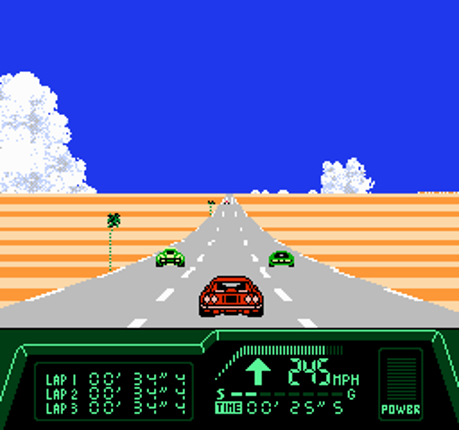 Rad Racer II Image