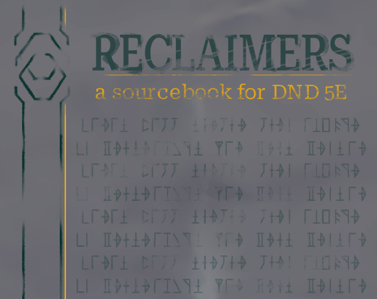 Reclaimers - Dwarven Classes for D&D 5e Image