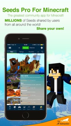 Seeds Lite For Minecraft - Server, Skin, Community screenshot