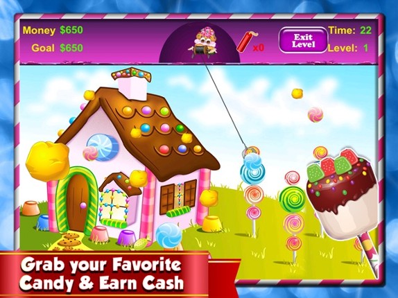 Sweet Candy Carnival Prize Claw Grabber - Fun Free Fair Arcade Games Image