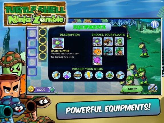 Turtle Defense Ninja Invasion screenshot