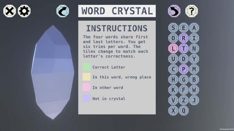 Word Crystal screenshot