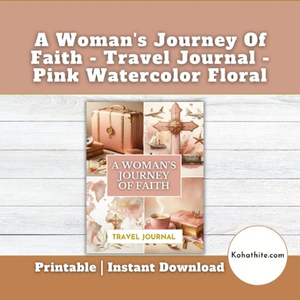 A Woman's Journey Of Faith - Travel Journal Image
