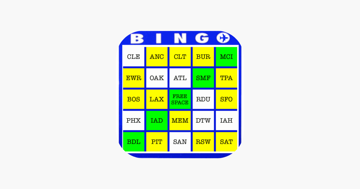 Games like Airport Bingo!