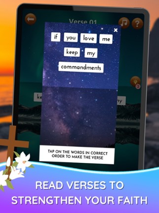 Bible Word Games: Puzzles App screenshot