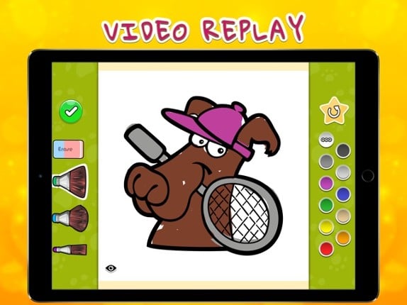 Coloring Book - Dogs screenshot