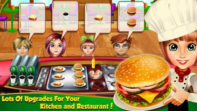 Cooking Dash Story - Fast Food Store &amp; Burger King screenshot