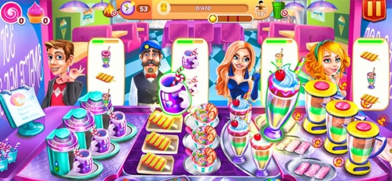 Cooking Stack Restaurant Games screenshot