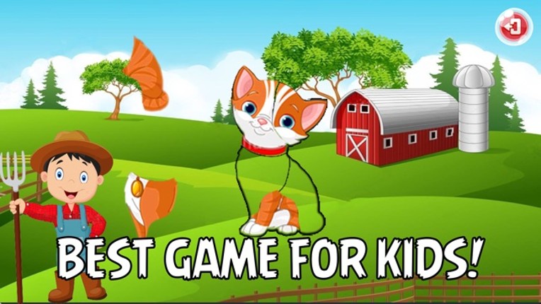 Farm Animals Jigsaws Puzzles Games Kids &amp; Toddlers screenshot