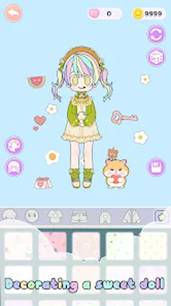DIY Anime Doll: Dress Up Game screenshot