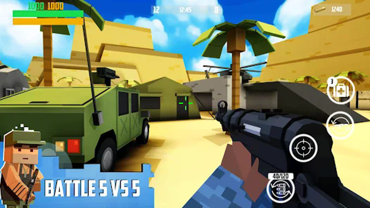 Block Gun 3D: FPS Shooter PvP screenshot