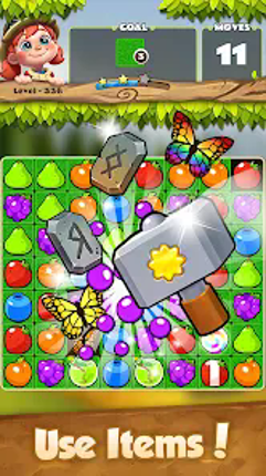 Fruits POP : Match 3 Puzzle screenshot