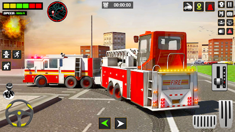 Fire Truck Driving School screenshot